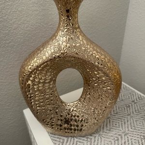 Home Decor Golden Vase